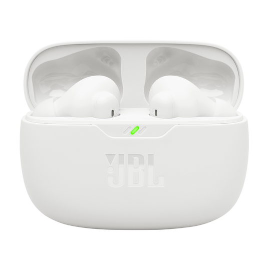 JBL Wave Beam 2 - White - True Wireless Noise Cancelling Earbuds - Detailshot 1